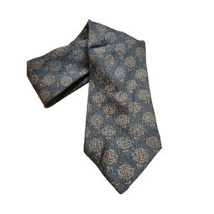 Cerruti 1881 Paris Vintage Silk Tie Made in France Corpcore Designer
